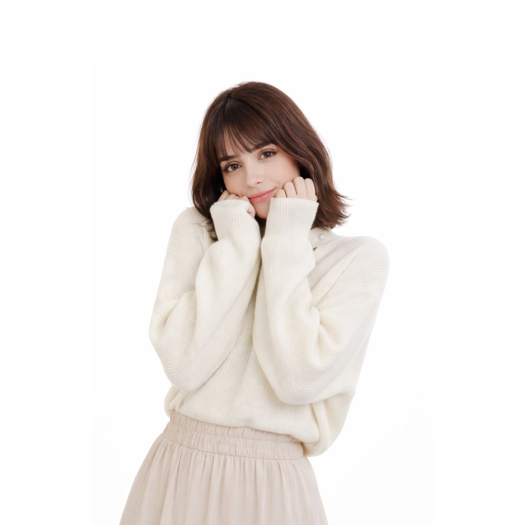 [Limited] Ivory Pearl Knit