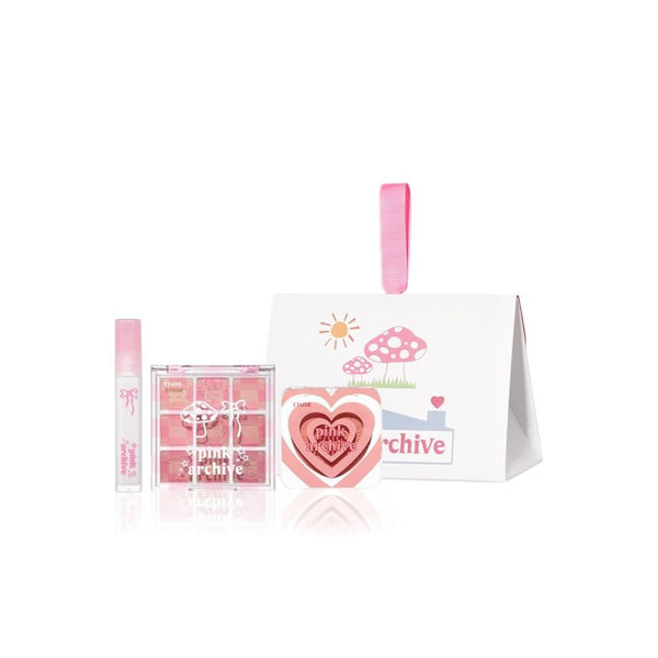 ETUDE Pink Archive Holiday Set, 3 Piece  Gift Set