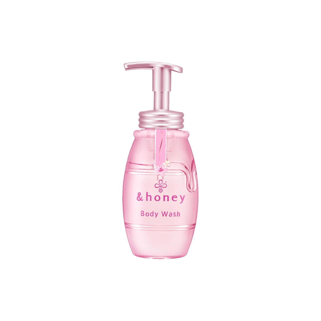 [ Limited Edition] &honey Sakura Pure Moist Foam Body Wash (500ml)