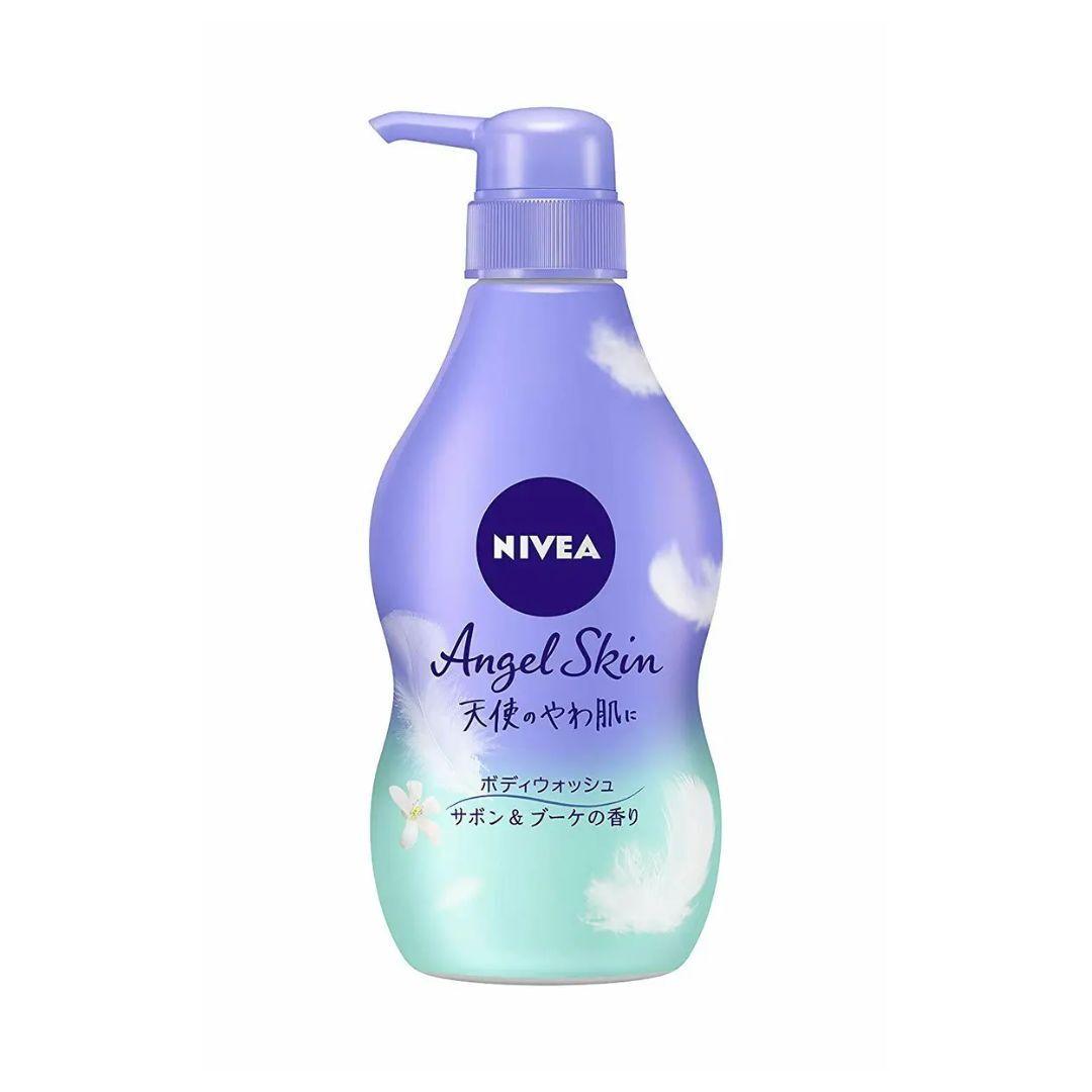 Kao Japan NIVEA Angel Skin Body Wash Savon & Bouquet 480ml - ichigo.ae