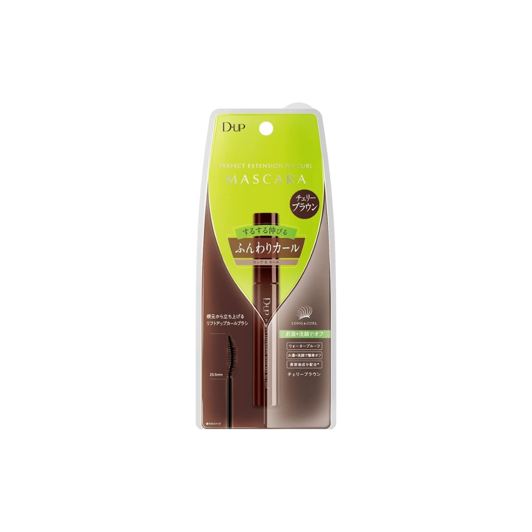 D-UP Perfect Extension for Curl Mascara  Cherry Brown