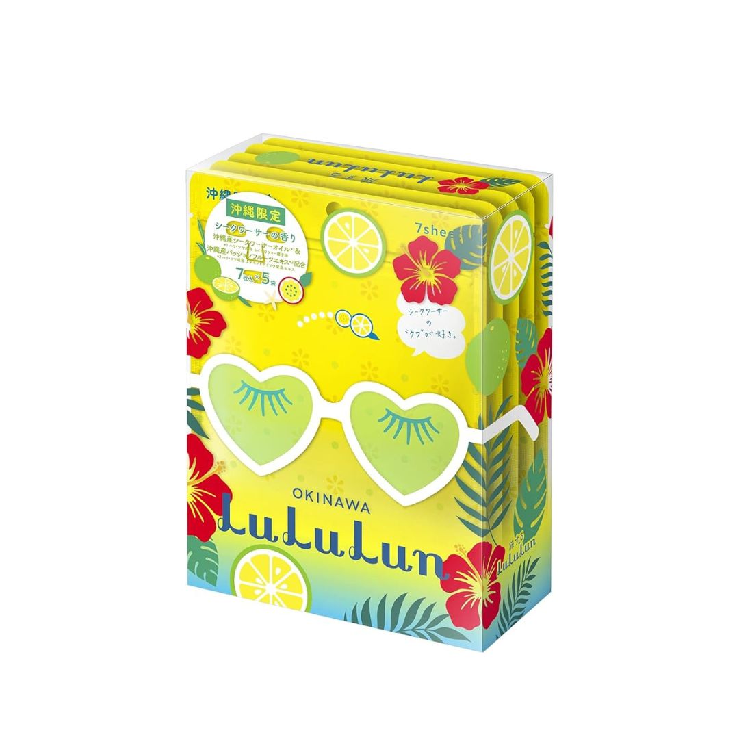 Lululun Mask Okinawa Edition(Shikuwasa Scent) 7 Sheets