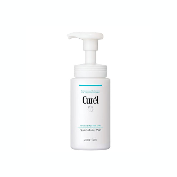 Curel Foaming Facial Wash for Dry, Sensitive Skin 150ml